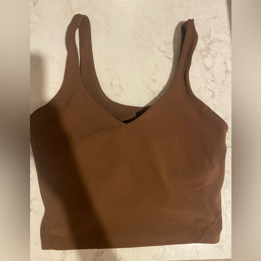 lululemon Align Tank Top - Size 10 espresso color